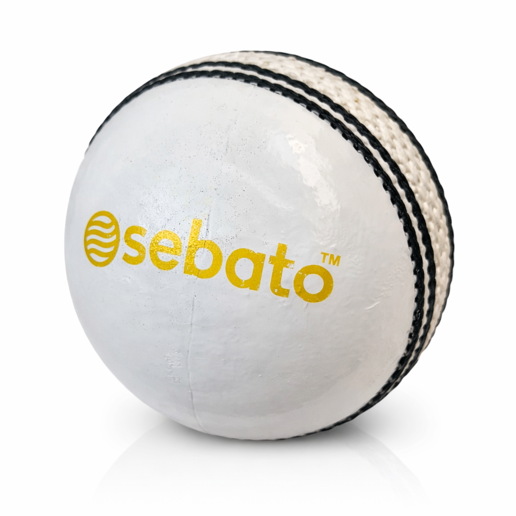 The Sebato Newbie White Leather Cricket Ball for Girls is a high-quality training and practice cricket ball engineered to support skill development at every stage of a player's journey. Featuring premium alum-tanned waterproof leather, durable four-piece hand-stitched construction, reliable bounce, effective seam grip, and long-lasting performance, it provides young cricketers with the confidence and consistency needed to improve their game. Whether you are a coach, academy owner, school sports coordinator, parent, or aspiring cricketer, the Sebato Newbie White Cricket Ball delivers exceptional value, dependable performance, and the trusted quality of the Sebato brand. This description is optimized for Amazon India and naturally incorporates key search terms such as girls leather cricket ball, white cricket ball for girls, hand stitched leather cricket ball, cricket academy ball, training cricket ball, waterproof leather cricket ball, and junior cricket ball while maintaining a professional, conversion-focused tone