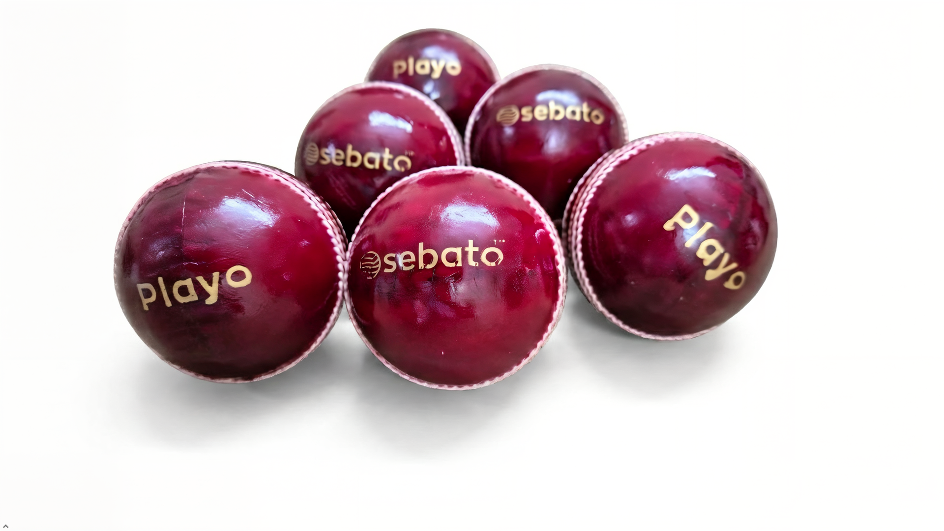 "sebato" Playo - Alum Tanned Leather Cricket Ball